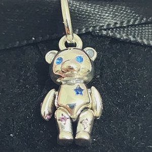 Pandora Movable Teddy Bear Dangle Charm